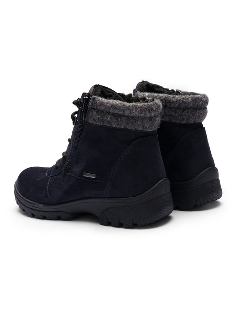 Ara Winterboot Saas-Fee blau/grau