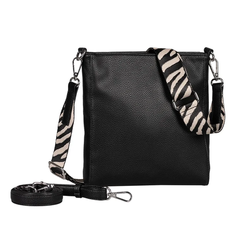 Gabor Silena Cross Bag S animal black
