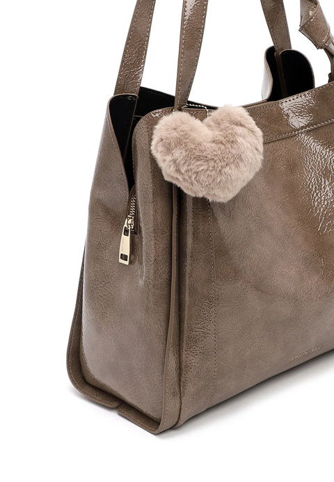 Emily&Noah Schultertasche Leana taupe