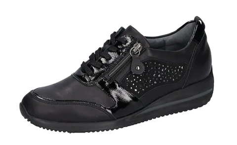 Waldläufer Sneaker H-Himona schwarz