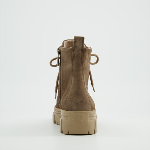 Paul Green Super soft Schnürbootie earth