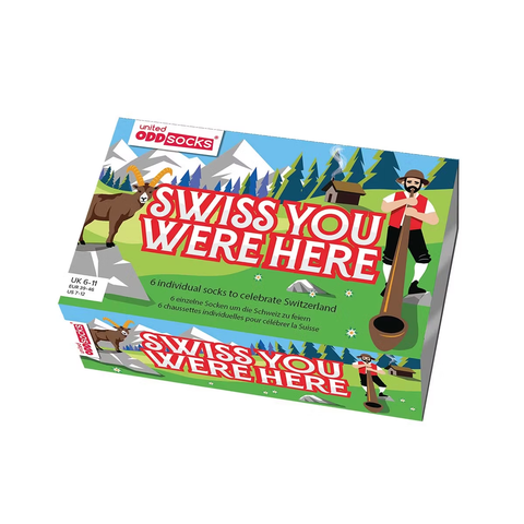 Allpedes United Oddsocks Swiss you were here
