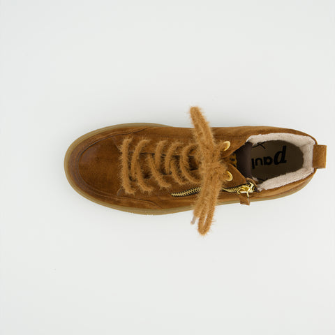 Paul Green Super soft Sneaker high toffee/moro