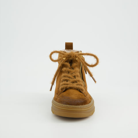Paul Green Super soft Sneaker high toffee/moro