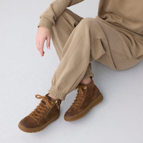 Paul Green Super soft Sneaker high toffee/moro