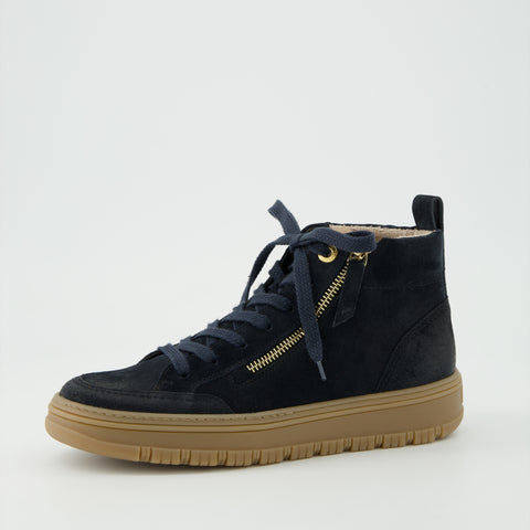 Paul Green Super soft Sneaker high space/alpaca