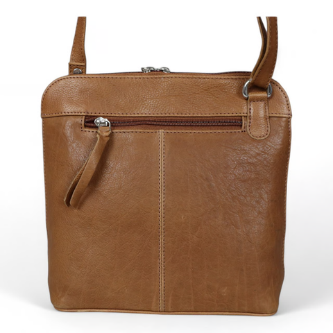 NIKA Umhängetasche 4680 (M) cognac (nur online verfügbar)