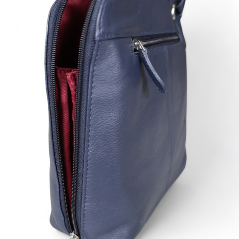 NIKA Umhängetasche 4680 (M) blau (nur online verfügbar)