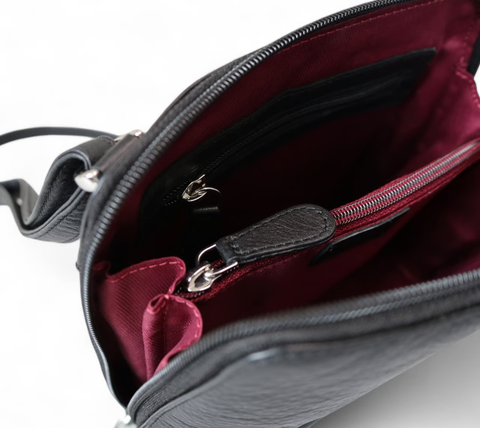 NIKA Umhängetasche 4690 (L) schwarz (nur online verfügbar)