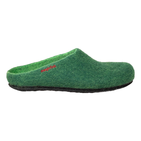 Magicfelt Hausschuh dark green
