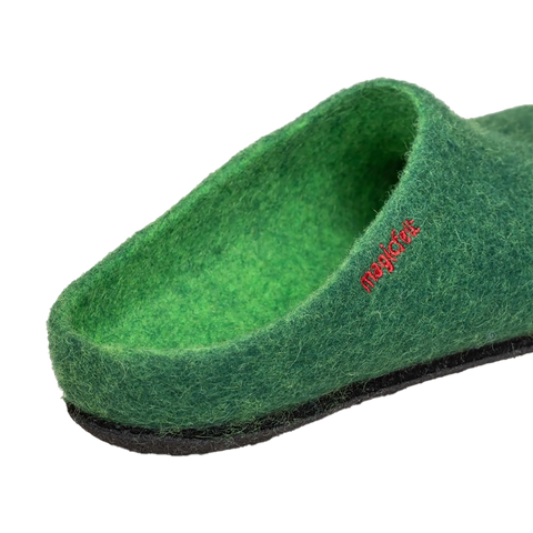 Magicfelt Hausschuh dark green