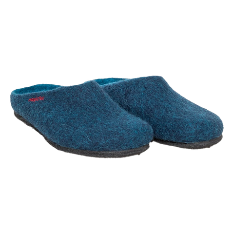 Magicfelt Hausschuh dark petrol