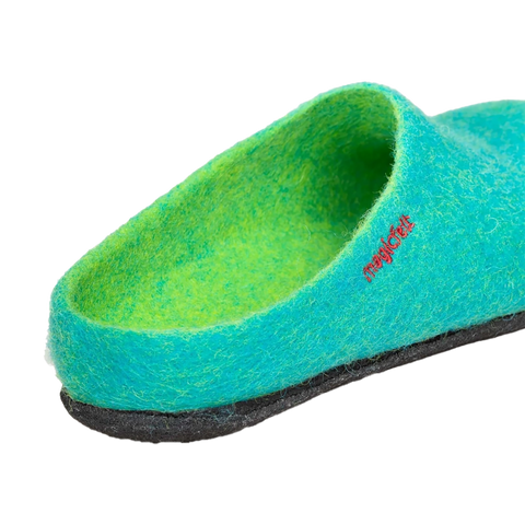 Magicfelt Hausschuh smaragd