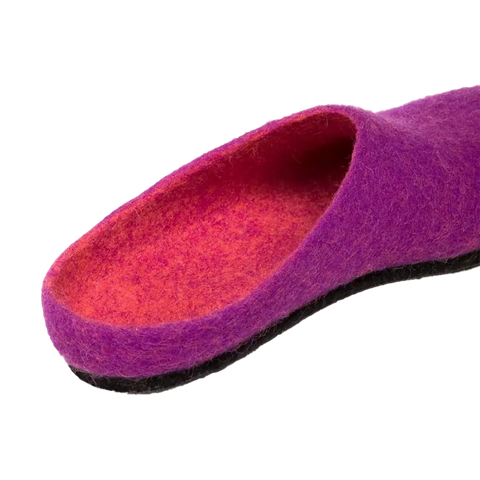 Magicfelt Hausschuh purple