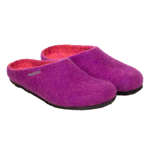 Magicfelt Hausschuh purple