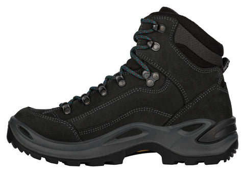 Lowa Renegade GTX mid asphalt/türkis