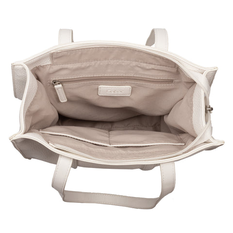 Gabor Elfie zip totebag M white