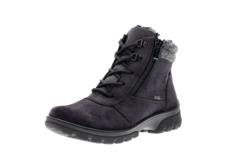 Ara Winterboot Saas-fee blau/grau