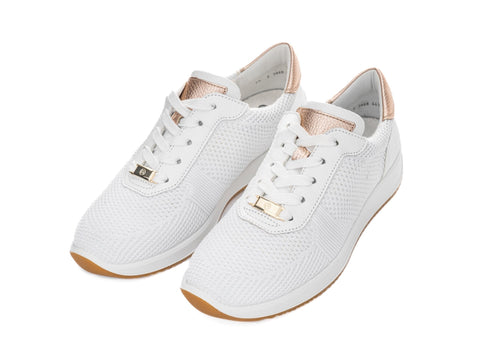 Ara Sneaker Lissabon 4.0 weiss/sand