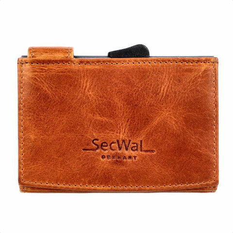 Secwal SW3 Kartenetui cognac