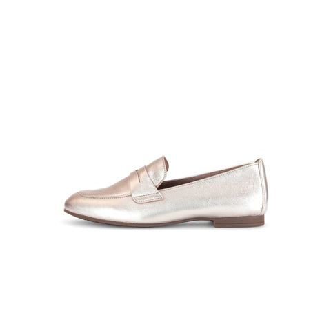 Gabor - Loafers - Gabor Slipper metallic-puder