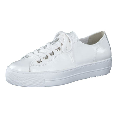 Paul Green - Sneakers - Paul Green Super soft Sneaker Knautschlack white