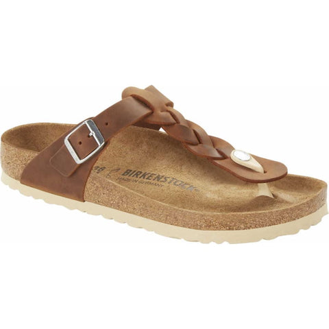 Birkenstock - Zehentrenner - Birkenstock Gizeh cognac