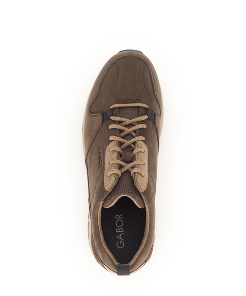 Gabor Sneaker mocca/cord/black