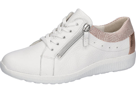 Waldläufer Halbschuh K-Ira weiss/rosegold