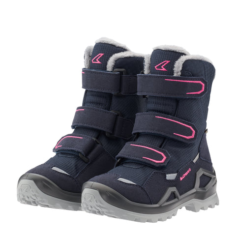 Lowa Winterboot Milo EVO GTX hi navy/beere