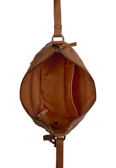 Burkely Lush Lucy Crossbody round cognac