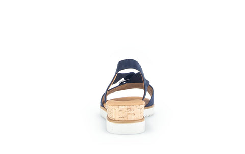 Gabor Keilsandalette blue