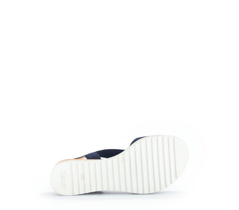 Gabor Keilsandalette blue