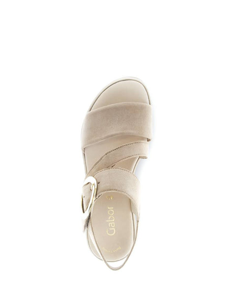 Gabor Plateausandale caramel