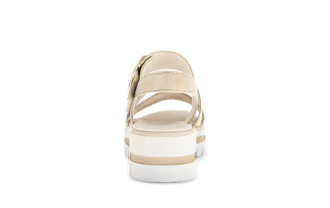 Gabor Plateausandale caramel