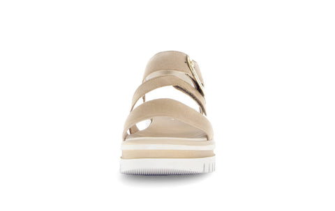 Gabor Plateausandale caramel