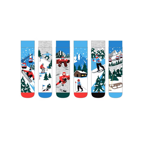 Allpedes Socken Winter in Switzerland