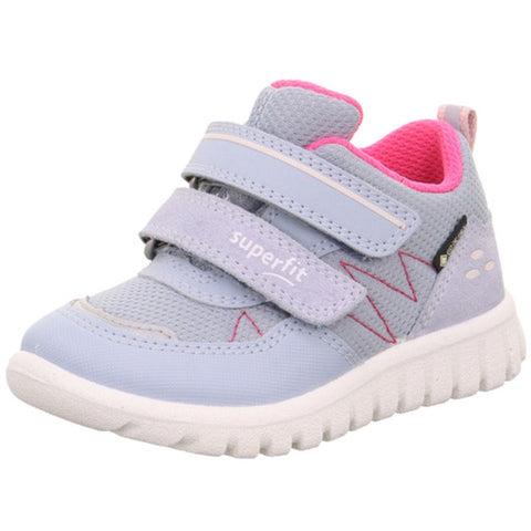 Superfit Sneaker Sport7 mini hellblau/pink