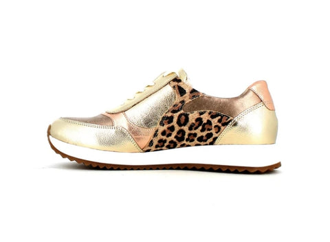 Waldläufer Sneaker H-Vicky leo/gold
