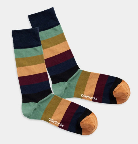 DillySocks Fall Sky Lining