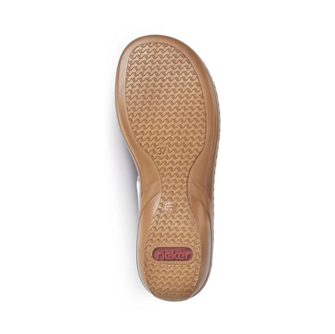 Rieker Pantolette weiss/silber