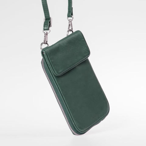 aunts & uncles - Handytaschen - aunts & uncles phone bag Cloudberry dark jade