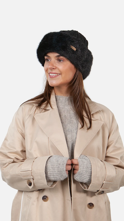 Barts Mütze Fur black