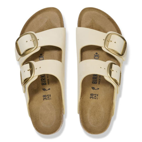 Birkenstock - Hausschuhe - Birkenstock Arizona Big Buckle ecru