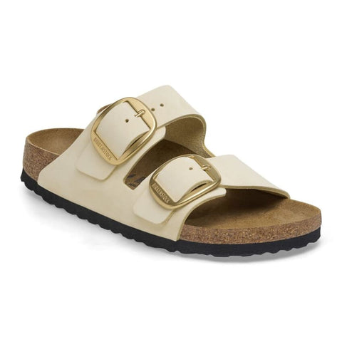 Birkenstock - Hausschuhe - Birkenstock Arizona Big Buckle ecru