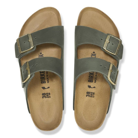 Birkenstock - Hausschuhe - Birkenstock Arizona oiled leather thyme