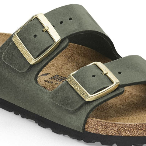 Birkenstock - Hausschuhe - Birkenstock Arizona oiled leather thyme