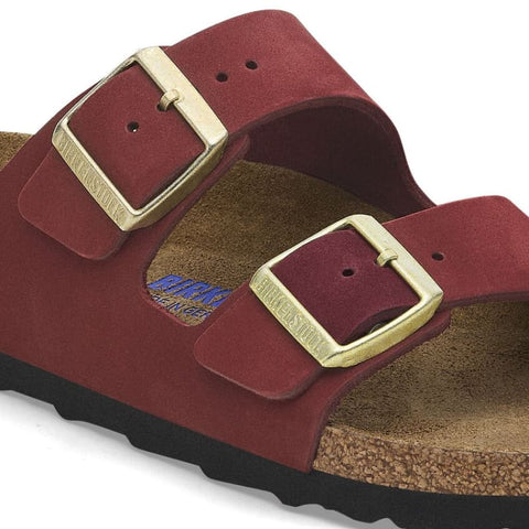 Birkenstock - Hausschuhe - Birkenstock Arizona Weichbettung zinfandel