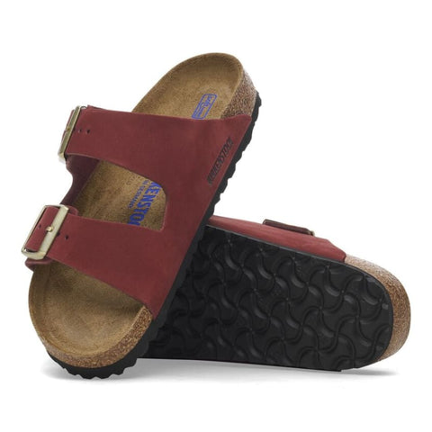 Birkenstock - Hausschuhe - Birkenstock Arizona Weichbettung zinfandel