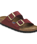 Birkenstock - Hausschuhe - Birkenstock Arizona Weichbettung zinfandel